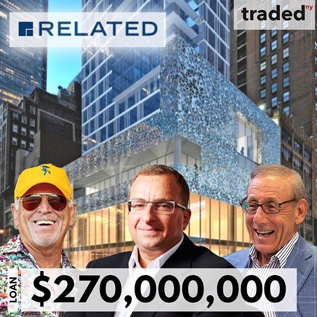tradedny's tweet photo. LOAN
IMAGE: Jimmy Buffett, Sharif El-Gamal & Stephen Ross
DATE: 02/25/2019
ADDRESS: 560 7th Ave.
ASSET TYPE: Hotel
LENDER: Related Fund Management, Angelo Gordon, Hana Financial Investment
LANDLORD: Sharif El-Gamal
LOAN AMOUNT: $270M
SF: 170K / KEYS: 234
#StephenRoss #JimmyBuff https://t.co/6uov9DRqVd