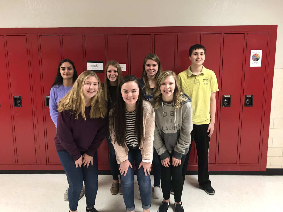 DeKalbHS's tweet photo. Congratulations to the January DeKalb High School Student of the Month recipients!  Thank you to our sponsors:  YMCA of DeKalb County, Jeremiah's Brewed Awakenings, and DeKalb Health.

Not Pictured:  Ellie Hancher, Morgann Leslie, Hannah Perkins, Allyson Stuckey https://t.co/LzVoRd84pG