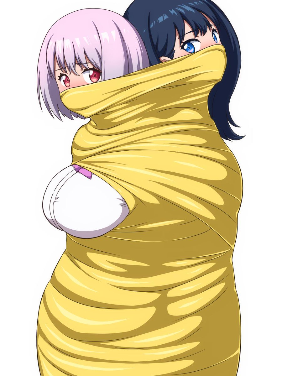 アカネちゃんと六花さんを一緒に拘束 