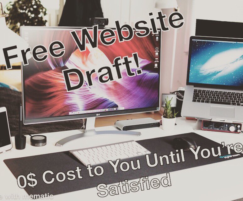 WebworksOmni's tweet image. Free website drafts.  You pay nothing until you approve of the design.  #websitedesigner #websitedesign #designoffer #smallbusiness #webdesigner #deals