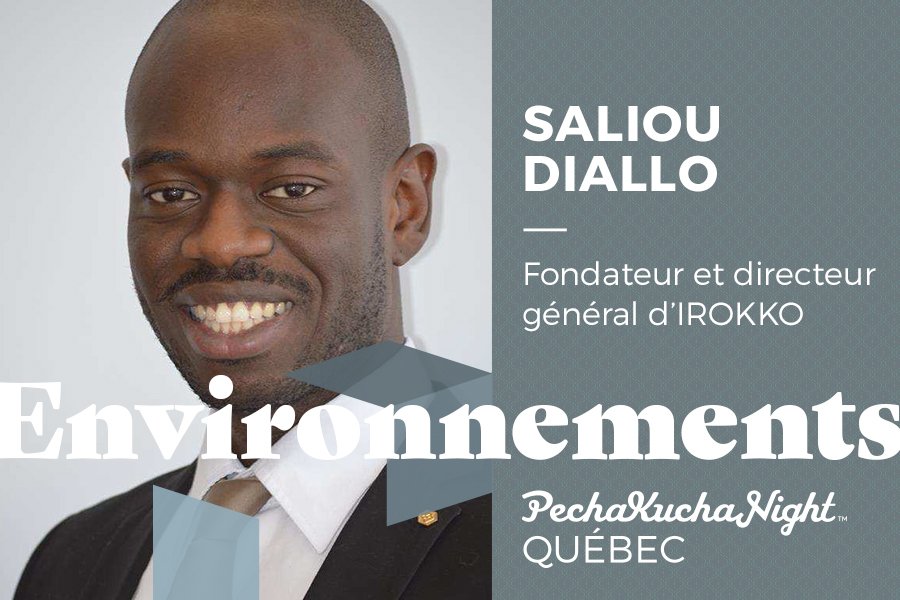 Fondateur d'<a href="/irokkoapp/">Irokko</a>, <a href="/DialloSaliou/">Diallo Saliou</a> sera des nôtres au #PKQC le 5 mars dès 17h30 pour parler de son application mobile qui permet de compenser notre emprunte carbone en plantant des arbres. Venez semer les graines du changement, c'est gratuit. bit.ly/PK-Environ <a href="/manifdart/">Manif d'art</a>