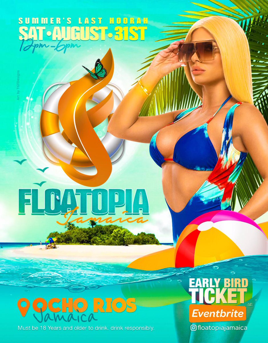 FloatopiaJa's tweet image. Join us in Ocho Rios, Jamaica this Labor Day Weekend #FloatopiaJamaica #Jamaica #bikini #Floats #Hotgirls #Music #Fun