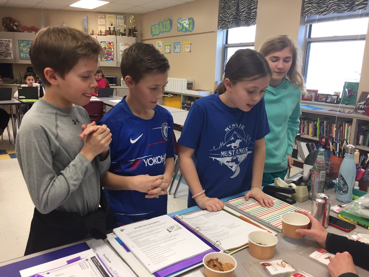 McNairMiddleSch's tweet image. Entomophagy is happening this week in GT! #buggingout #mustangsrun