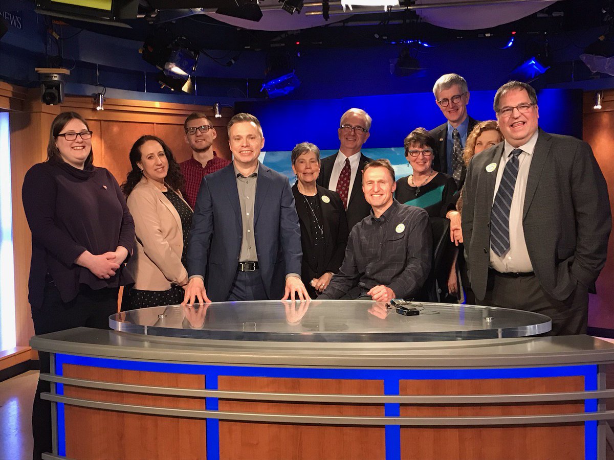 tsteinh's tweet photo. We had a great dinner with CTV's Kalin Mitchell supporting @chisholm4c with #BDWAS https://t.co/N1mClOVm4Q