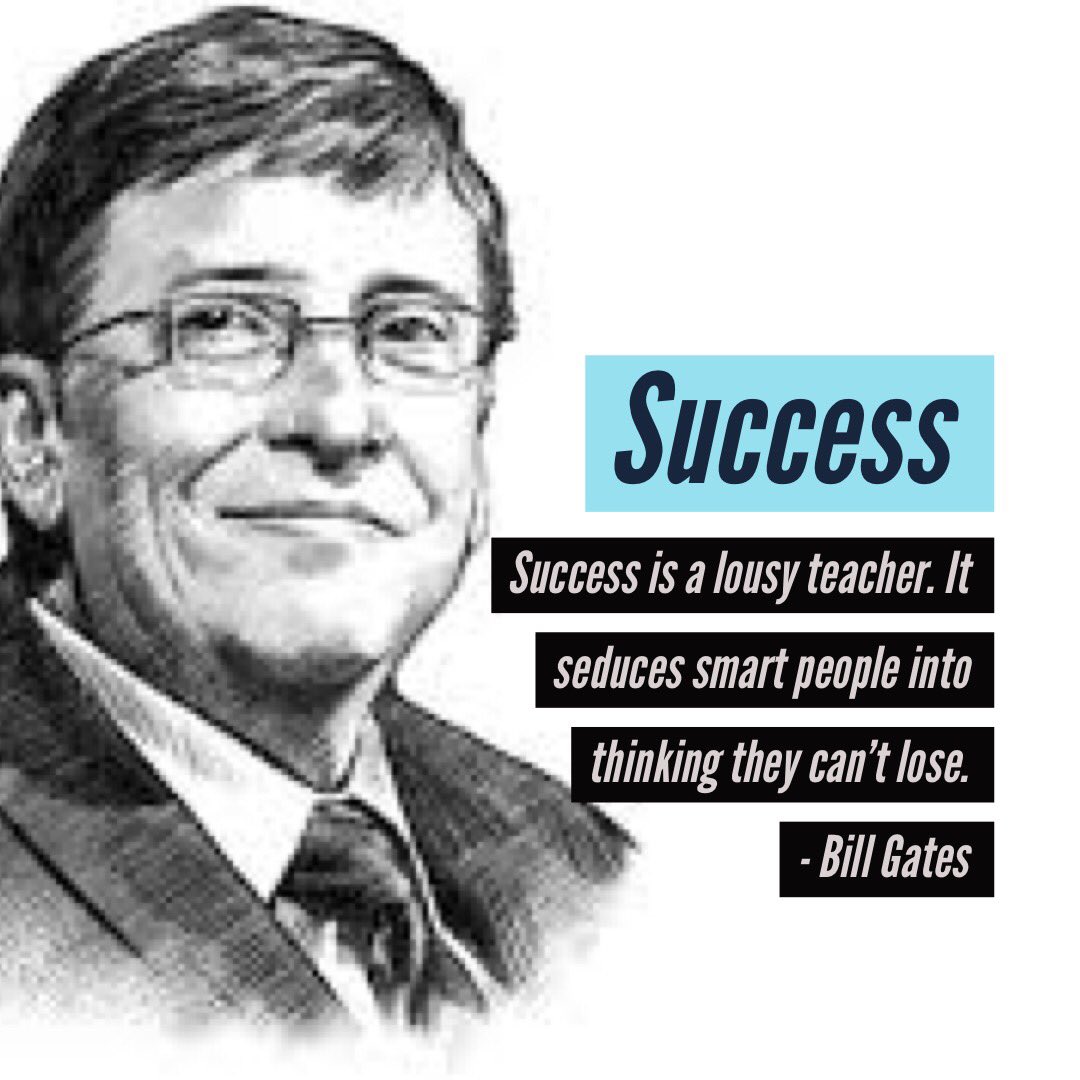 Amazing insight! #success #billgates #quotes