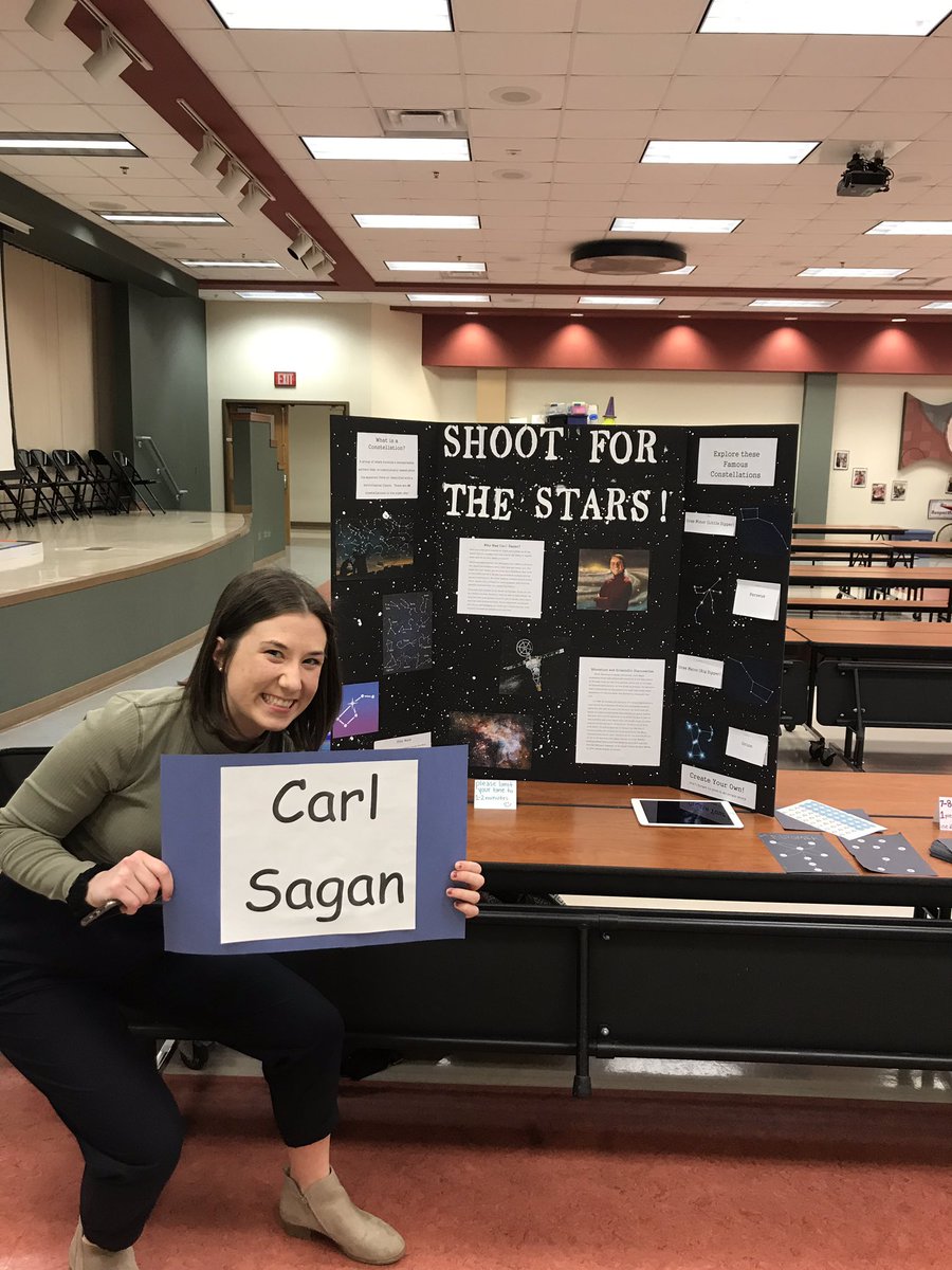 Mr_Beevans's tweet photo. Had a time that was out of this world at Cedar Elementary with my co-teacher @ms_saralefere!! https://t.co/J5vbRpXWjb