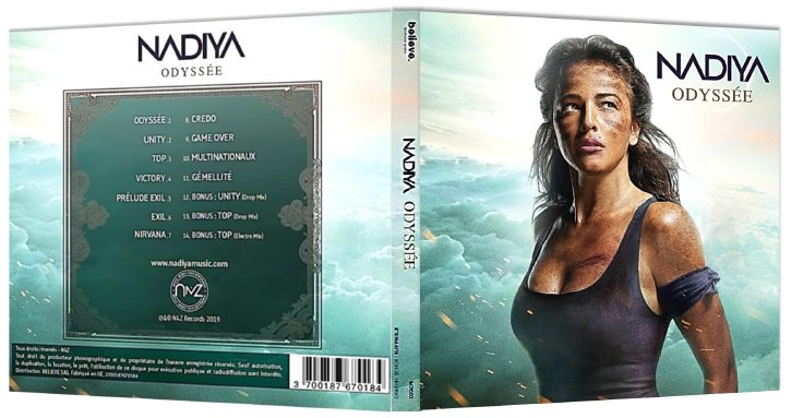 Nadiya_Officiel's tweet photo. Le CD physique #music de #album #Odyssée est disponible avec son #livret 16 pages (voir délai de livraison selon les sites).
La version #digitale est disponible, par ailleurs, sur les plateformes habituelles de streaming &amp; de téléchargement.
👉https://t.co/ylOUcNVrye https://t.co/who6l8ih4I