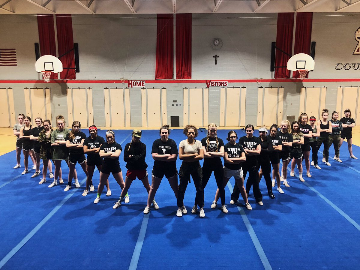 divinechildche1's tweet photo. ready for war this saturday. #states2019 😈 https://t.co/rz4zwzhLDE