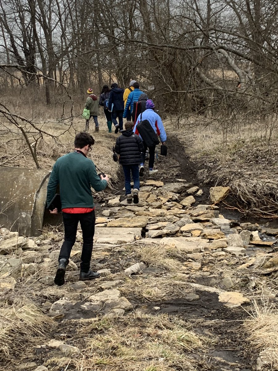 Olathe_eComm's tweet photo. Into the woods we go...Tonight was a great night of filming scenes for the production crew of the feature film The Ebony Codex! @Olathe_eComm @ChrisZuck @Olathe21st @OlatheCTE https://t.co/lOZgpLNkmg