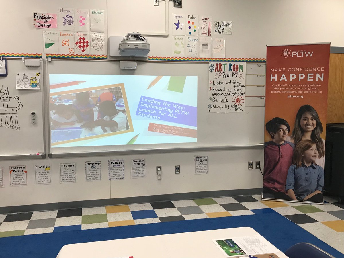 terri_schulz's tweet photo. Thank you to #Baldwinrockets for hosting a fantastic #PLTW Launch Showcase. We appreciate the sharing of lessons learned with other VA and MD districts. You are doing amazing things for kids! ⁦@mymcpsva⁩ ⁦@PLTWorg⁩ #STEM https://t.co/D3UvFitEjk