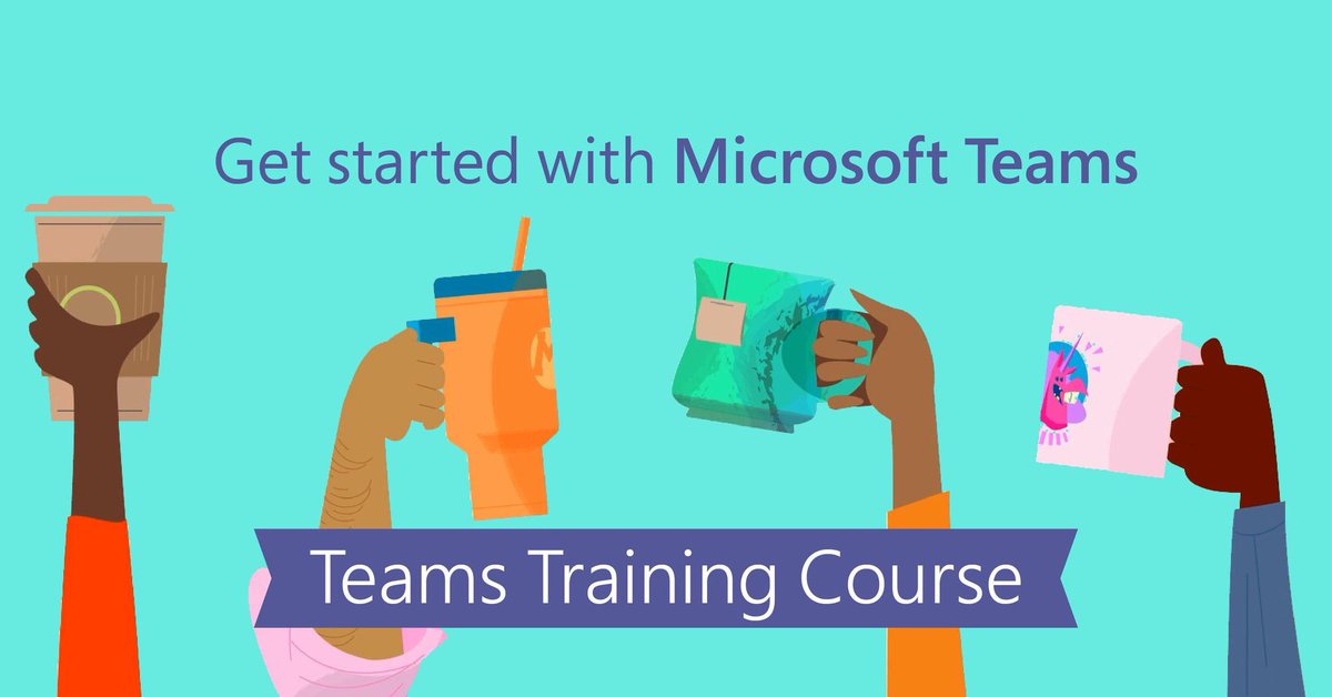 Ready to get started with <a href="/MicrosoftTeams/">Microsoft Teams</a>? Download this collaborative training course to learn the basics of Teams, initiate conversations with teachers and students, and master the essentials. msft.social/BsUphk #MIEExpert #cpchat #K12