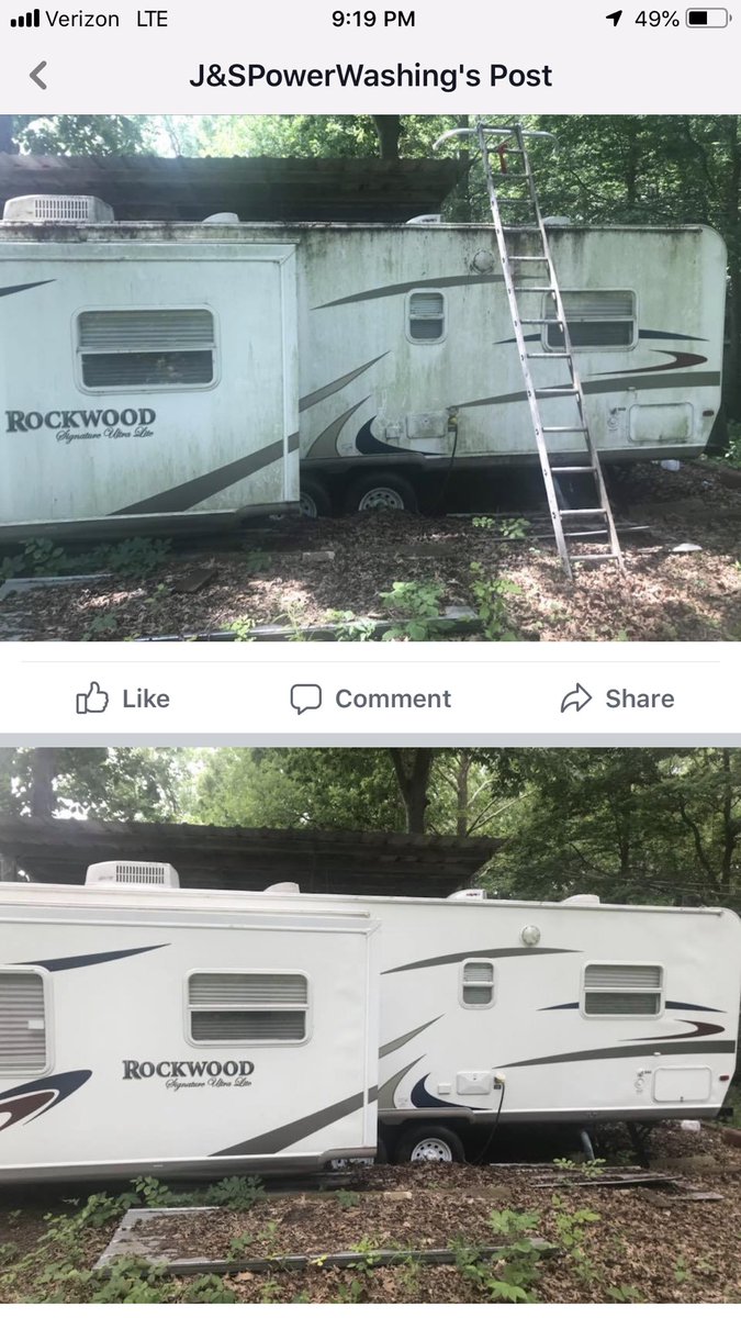 Before and after - Camper