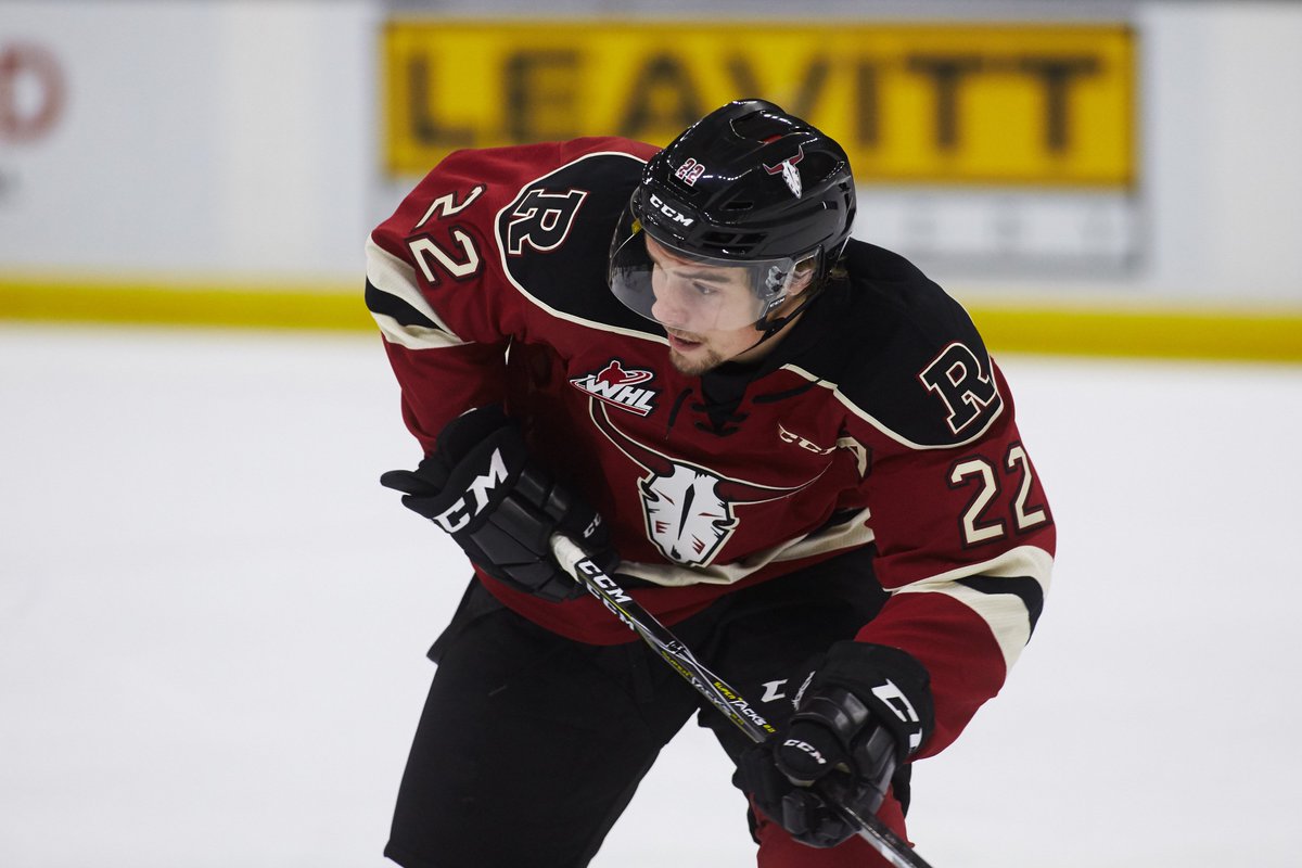 .<a href="/NHLBlackhawks/">Chicago Blackhawks</a> prospect <a href="/Bhags9/">Brandon hagel</a> of <a href="/Rebelshockey/">Red Deer Rebels</a> (2-3—5) records the third game of five points or more in his WHL career Tuesday vs. MJ. 

#WHLStats