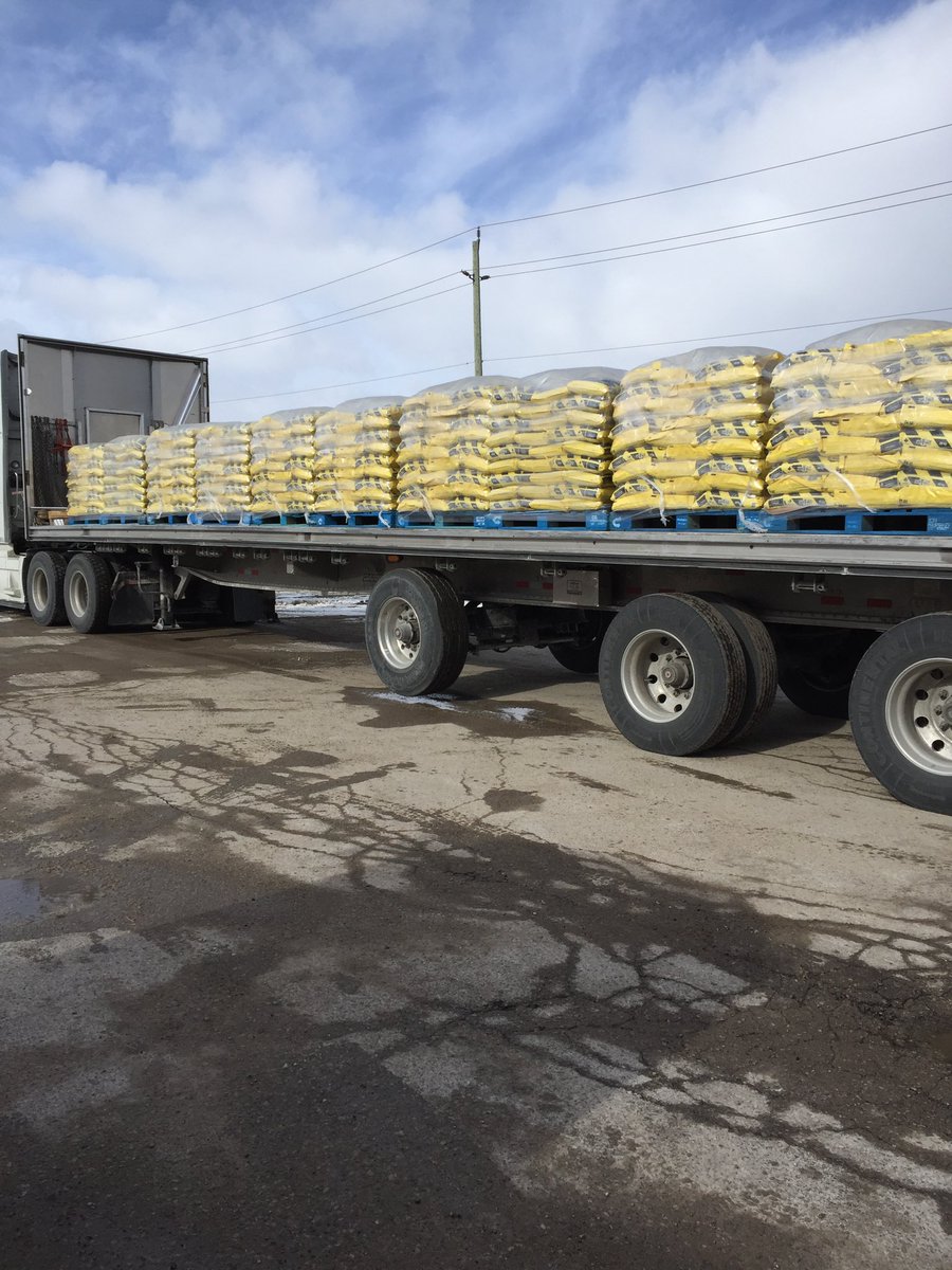 We are back in business. Full truck of Salt arrived today. Come on in. Tell your friends and neighbours.