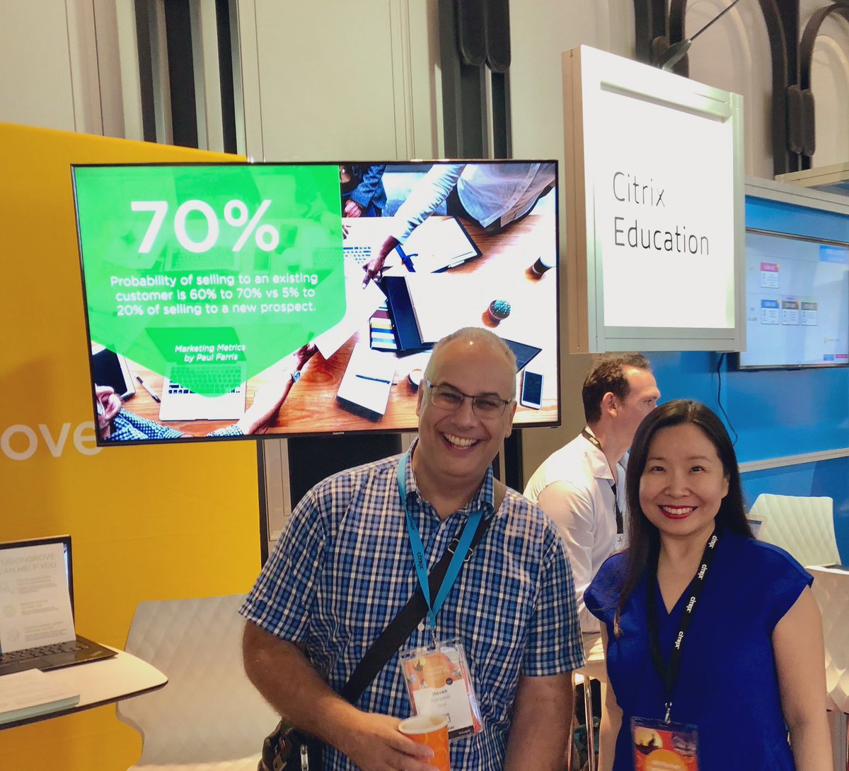 ichankl's tweet image. Awesome morning talking to #channelpartners at the @citrix Partner Conference. Come visit our @FusionGrove booth to discover our exciting #salesacceleration capabilities and offers! #CitrixAPJPC #citrix #datadriven #salesacceleration #b2bsales
