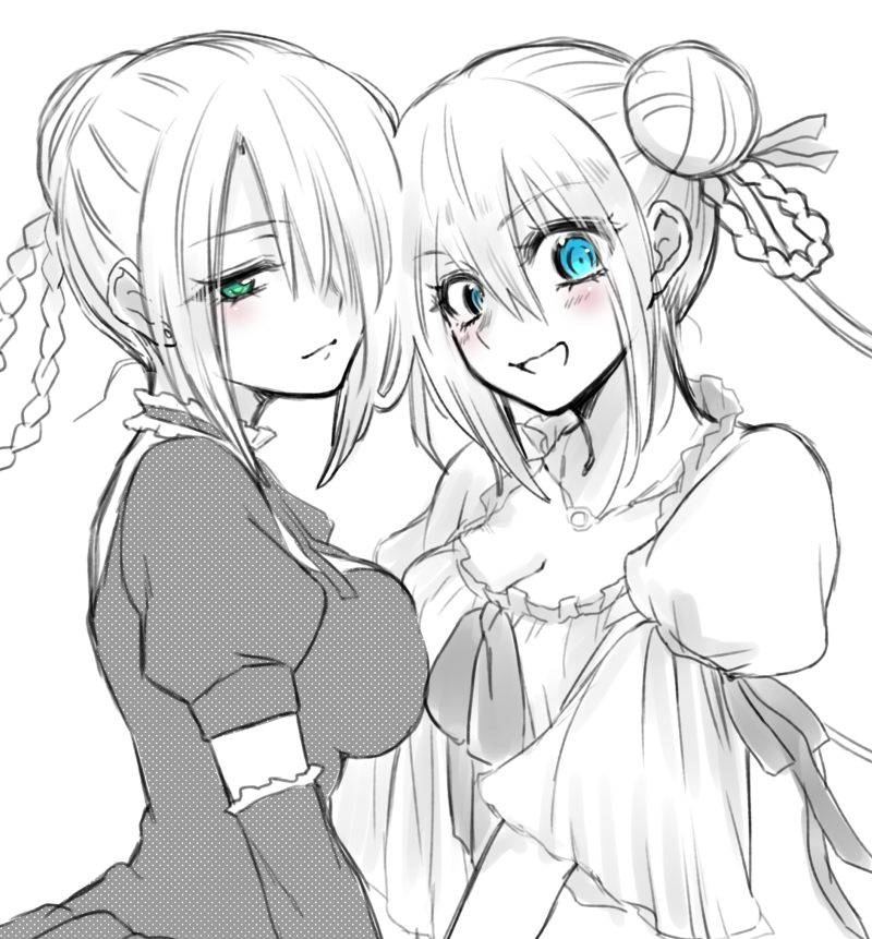 こっちにあげてなかったペコマリ絵① 