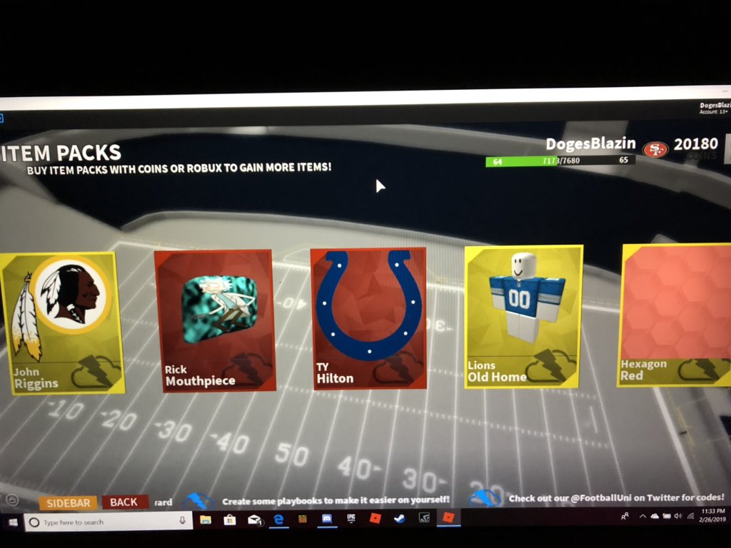 Football Universe On Twitter Post Your Pack Pulls From The Code - football universe on twitter post roblox football universe codes 2019 is robux safe Football Universe On Twitter Post Your Pack Pulls From The Code - roblox football universe codes 2019 is robux safe