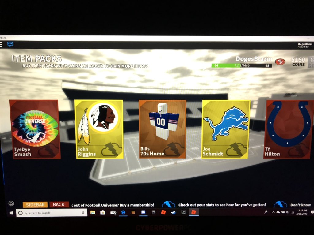 Football Universe On Twitter Post Your Pack Pulls From The Code - codes for football universe roblox 2019 how to get robux