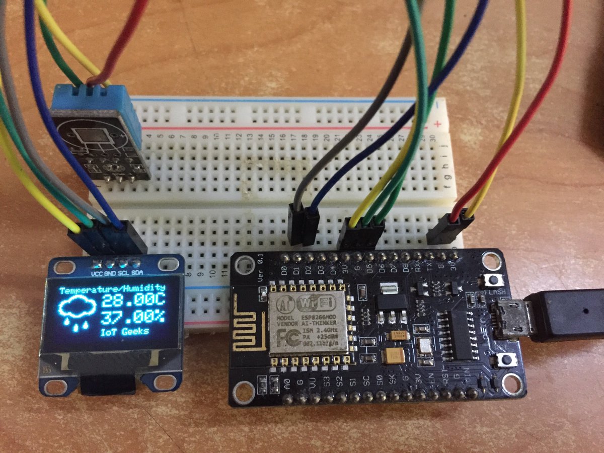 Проекты на nodemcu v3