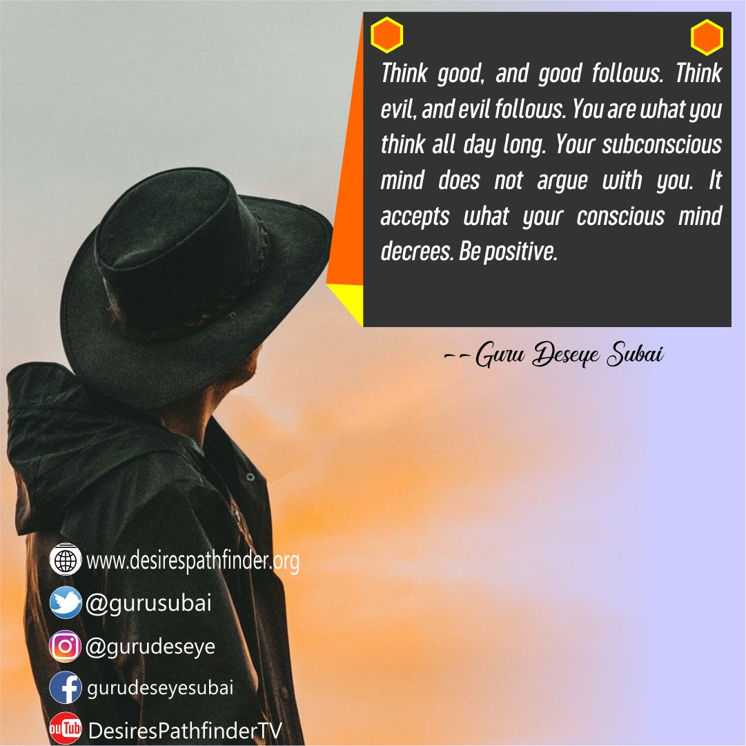 GuruDeseyeSubai's tweet photo. Learn more:
Website: https://t.co/fLVdzxLLAM
YouTube: https://t.co/EycFlEb3QV (Desires Pathfinder TV)
Twitter: @GuruSubai
Instagram: https://t.co/vZzAKFSSWg (@GuruDeseye)
Like and share!!! #DailySpiritualGrowth #DailySpiritualInsight https://t.co/cGhB6WXUFU