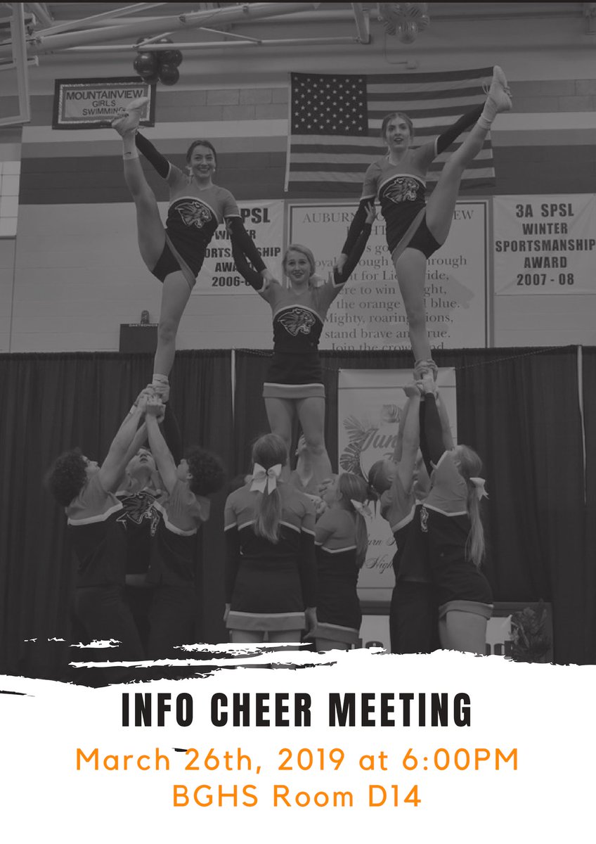 BGHS Cheerleading tweet media
