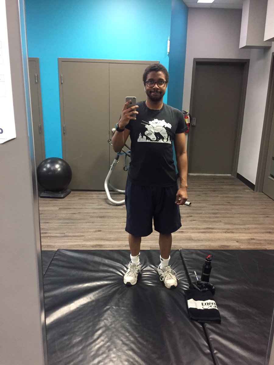 frigimonfanatic's tweet photo. Last week’s gym photos! #olivertom #captaintsubasa #robotpunch #pokemon #mickey #disnet #nerdingatthegym #gymlife(?) https://t.co/6nQtXoCIHg
