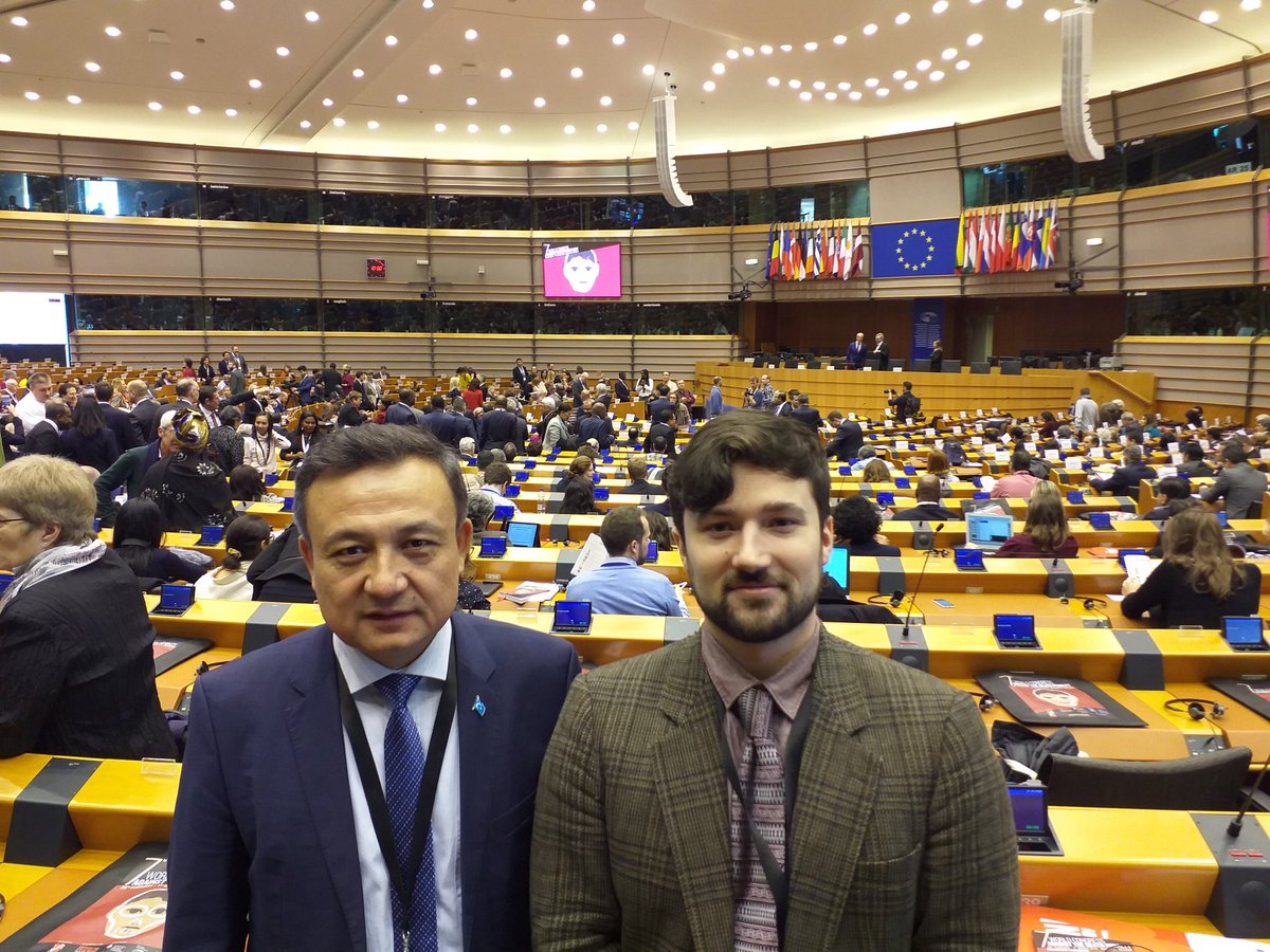 UyghurCongress's tweet image. The WUC is attending the opening ceremony of the 7th World Congress Against the #DeathPenalty #7CongressECPM @WCADP in Brussels. @Dolkun_Isa