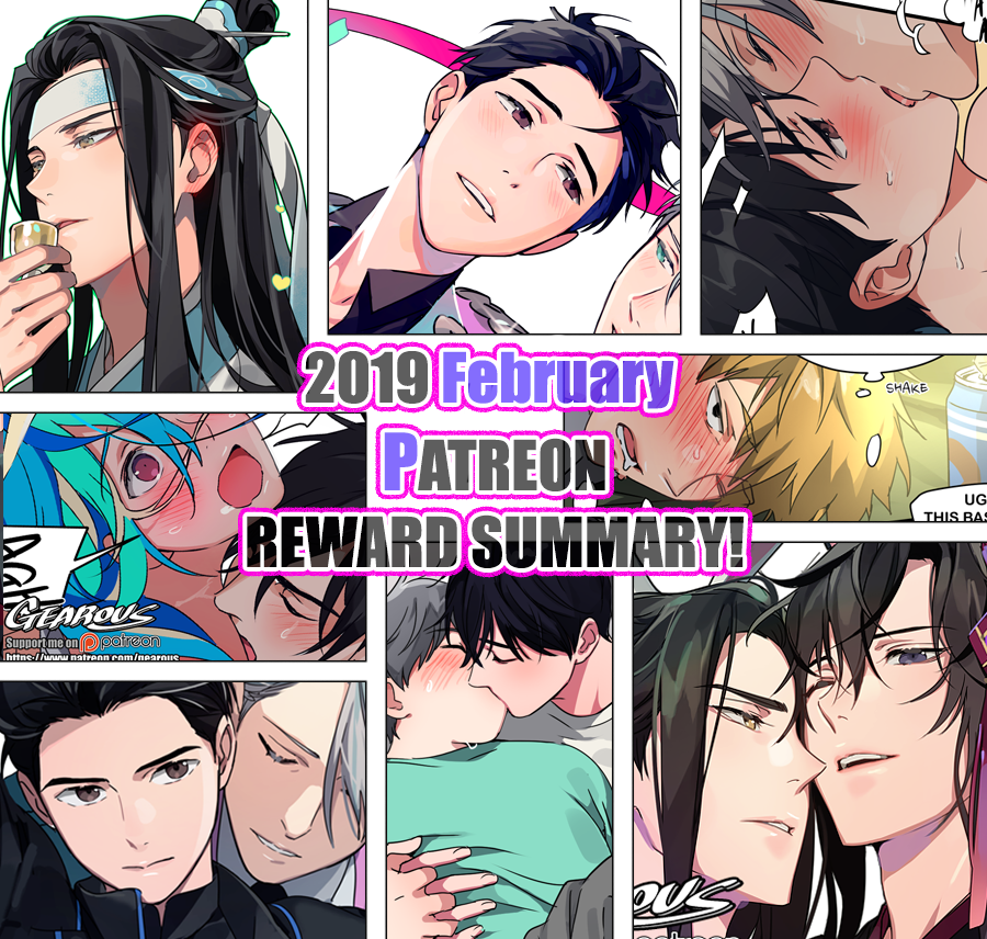 2019 February REWARD SUMMARY! Support me before the ?28th? of this February and get NSFW pages + Animated Gif+ PSD+ High resolution Rewards?
https://t.co/rG8NTt7XGD 