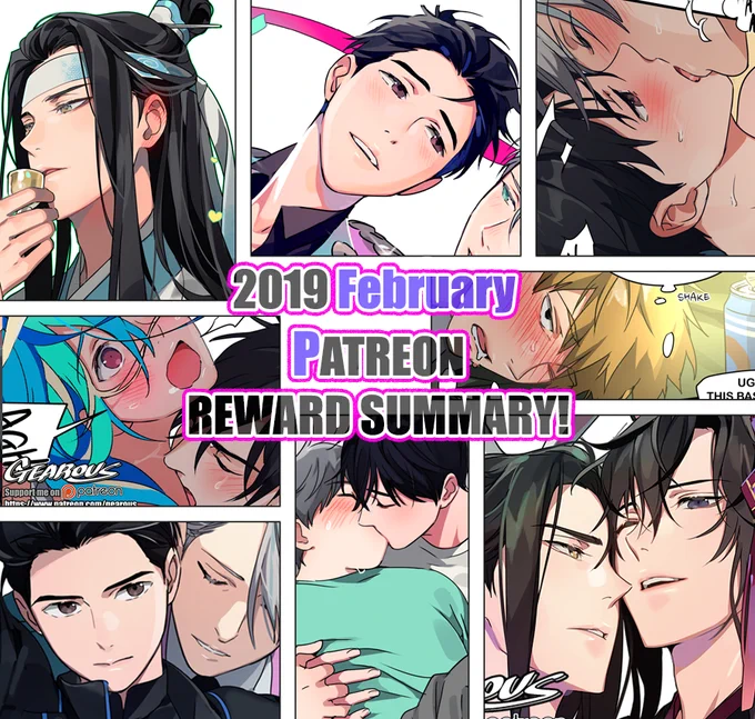 2019 February REWARD SUMMARY! Support me before the ?28th? of this February and get NSFW pages + Animated Gif+ PSD+ High resolution Rewards?
https://t.co/rG8NTt7XGD 