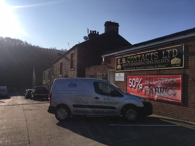 RBContacts's tweet photo. Another beautiful day here in Brinscall. 🌞 Last few days of the 50% off stock winter sale - with not a bit of winter in sight!!! #wintersale #springsunshine #curtains #blinds #brinscall https://t.co/v83f7KzaOw