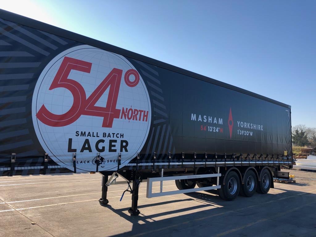 BlackSheepBeer's tweet photo. Check out our dreamy new trailers which will be gracing the roads from today!

If you see these on your travels, remember to give us a beep if you drink Black Sheep! https://t.co/iwjKMn44f9