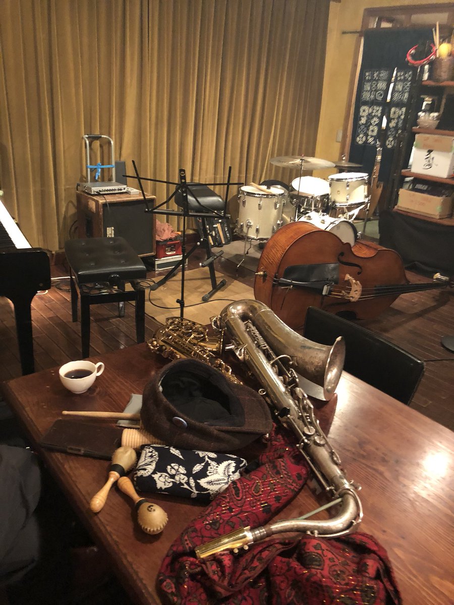 ট ইট র ふわだいすけ 今夜は千歳烏山tuboにて川下直広tsカルテット 山口コーイチpf岡村太ds不破大輔cb 時頃から演奏致します