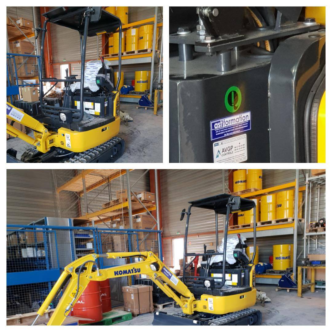 AvgpControle's tweet photo. L'heure de la reprise à sonner...
Petite vgp de mise en jambe avec cette PC16 #komatsu #astformation #Vgp #Vitrolles https://t.co/VKDEVXndbN