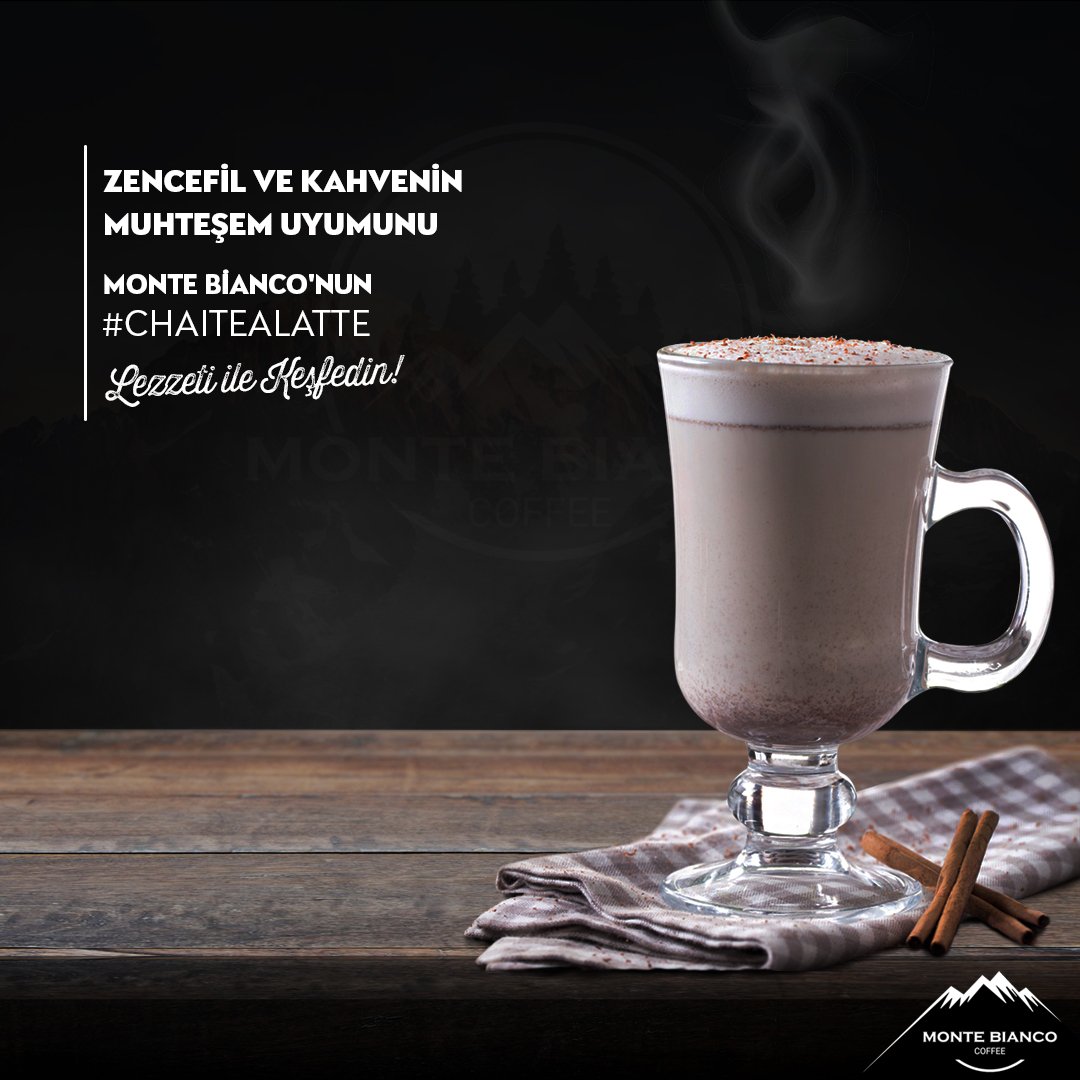 montebiancotr's tweet photo. Monte Bianco'nun tarçın ve zencefili sütle buluşturan, 
sıcacık lezzet harikası #ChaiTeaLatte'yi keşfedin!
https://t.co/iaOWRjzNcw
#türkiyeninyenikahvecisi https://t.co/eb03B4iMXH