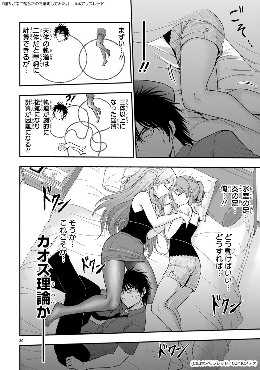 理系男子が女子のベッドに潜り込むとこうなる。(2/2)　 