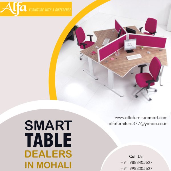 alfafurniturem3's tweet image. Bring smart table to your office and experience a blend of comfort and technology like never before.

To buy visit - bit.ly/2tFXhBa

#Alfafurniture #smartfurniture #smarttables #Mohali #Chandigarh #Panchkula #officefurniture