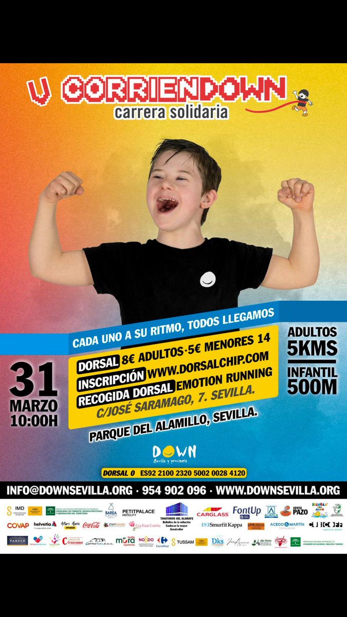 Empezamos entrenamientos en Sevilla <a href="/downsevilla/">Down Sevilla</a>  preparándonos para el reto 
1000k que en breve realizaremos por la ;

VISIBILIDAD
INCLUSION
DIVERSIDAD
#HeroeSSincapa
<a href="/AlejandroSanz/">Alejandro Sanz</a> 
<a href="/LFdCesmas/">LaFuerzadelCorazón</a> 
<a href="/DownSevilla/">Down Sevilla</a> 
<a href="/ASINDOWN/">ASINDOWN</a> 
<a href="/josefajram/">Josef Ajram Tares</a>