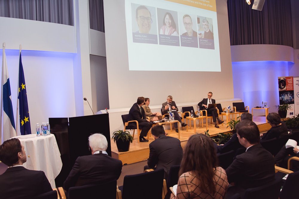 coe's tweet image. #AIFINCoE is now over. A great event with excellent speakers and contributions from the podium and from the conference floor 😀 Follow #CoE4AI to stay up to date with how #CoE takes forward #HumanRights dimension of #ArtificialIntelligence. Thanks @FinlandCoE &amp;amp; everyone involved