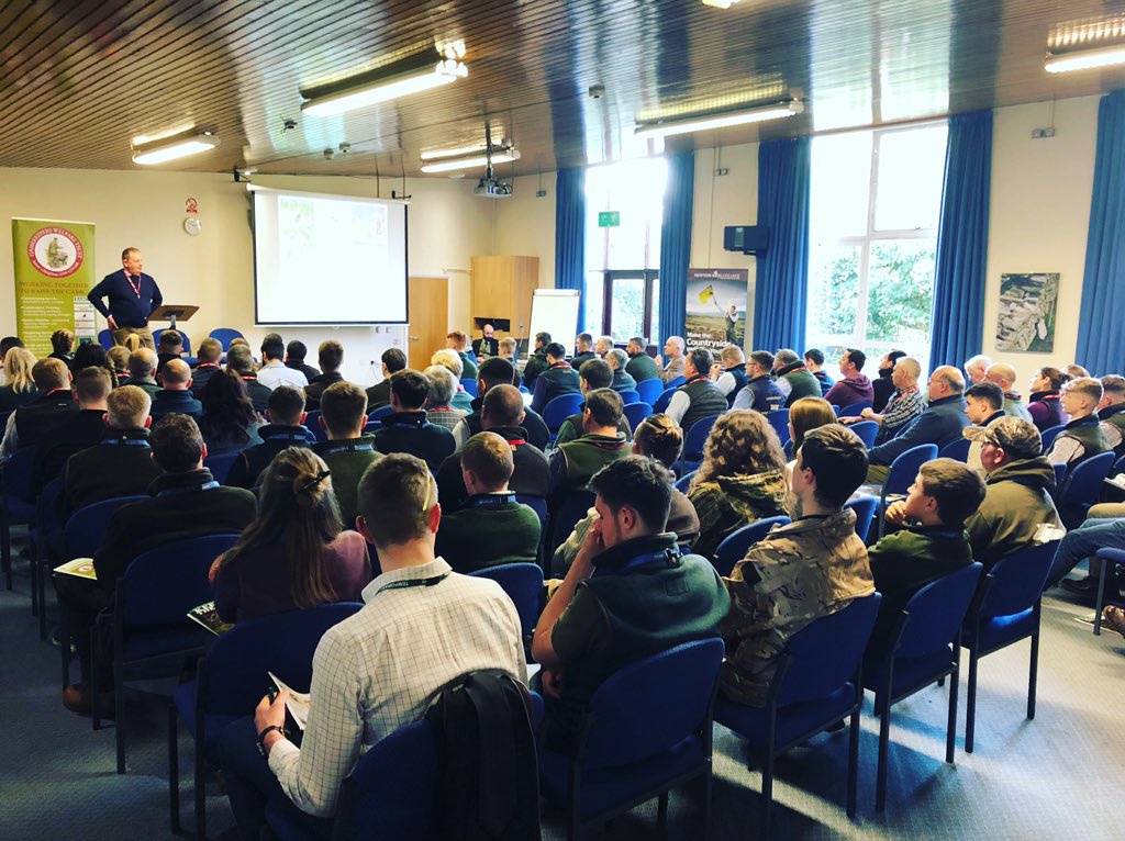 And we’re off...!

The 2019 Marsdens &amp; Newton Rigg Game Conference has begun.

Simon Evans of <a href="/MarsdensFeeds/">Marsdens Feeds</a> welcoming the gathering.