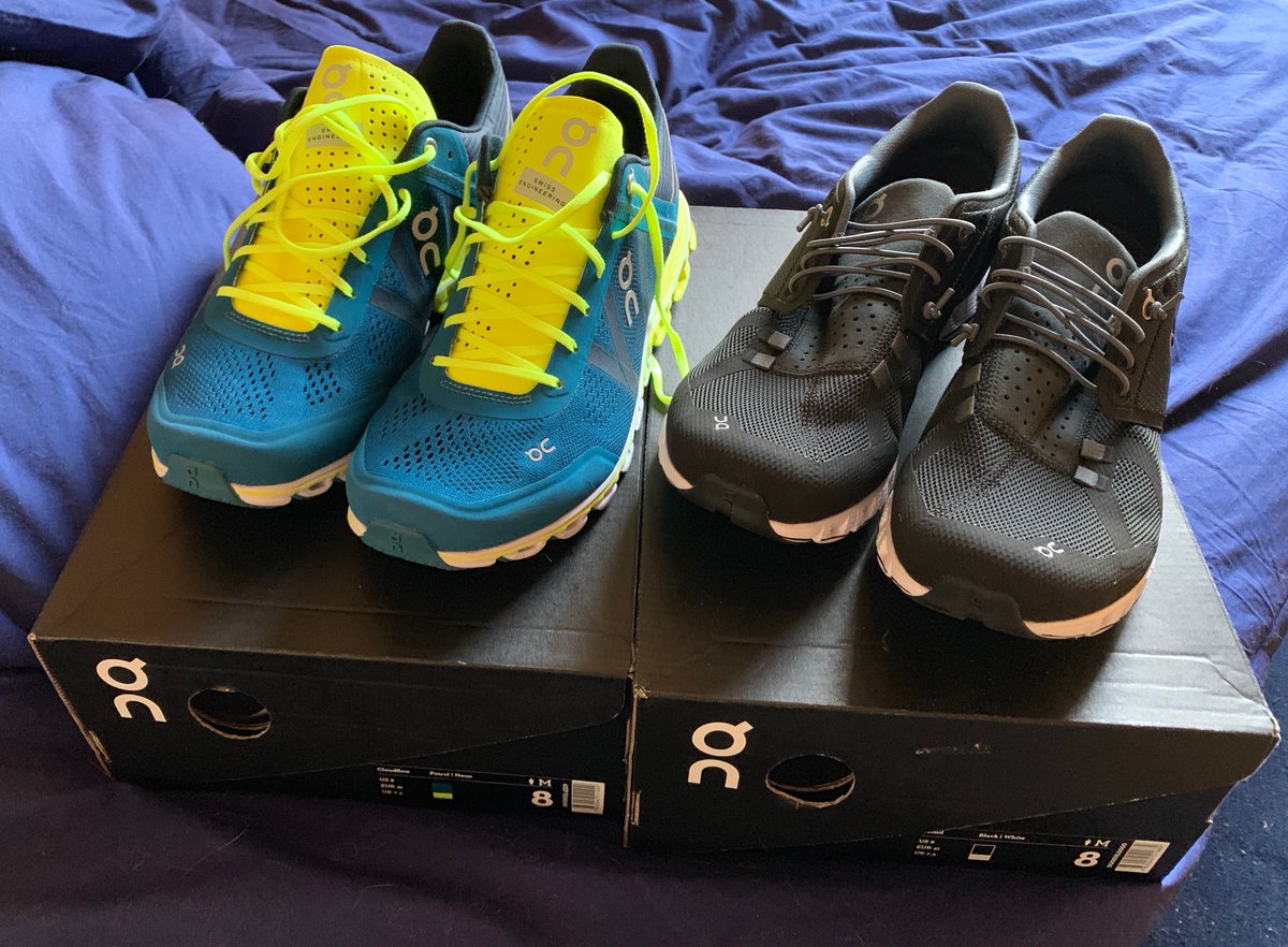 It's time! Say hello to my new @on_runningUK running buddies for 2019 😀 Pretty much a like for like replacement. @HartreeJetsTri <a href="/training/">training</a> #triathlon