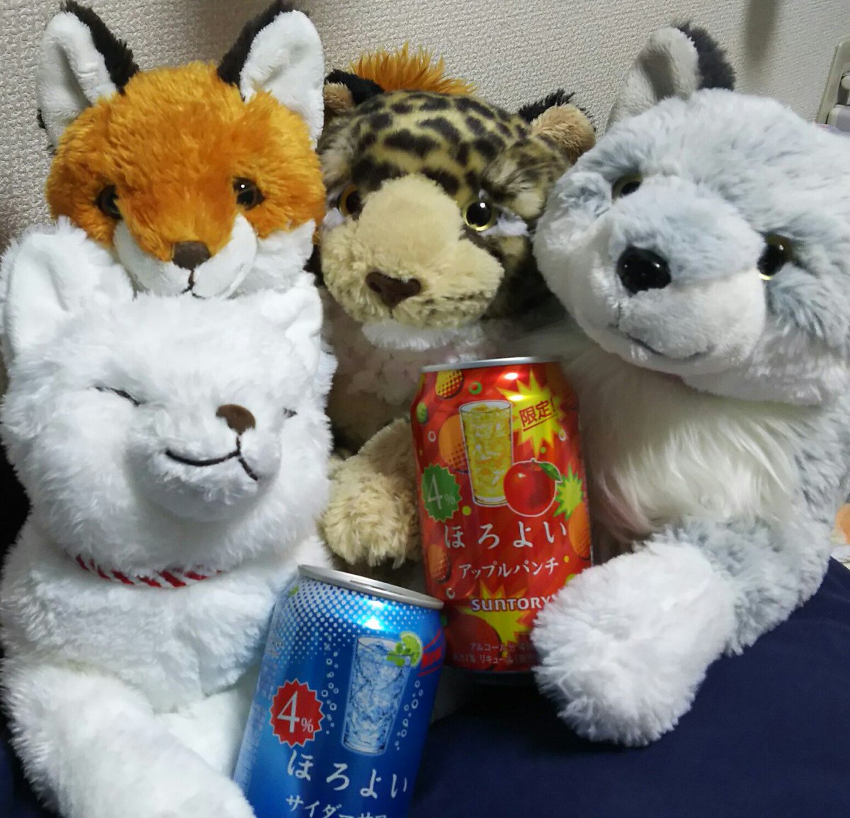 RT @foxtail_7: 宴じゃ宴じゃぁ～＼(^o^)／ #サンレモン #ひざきつね