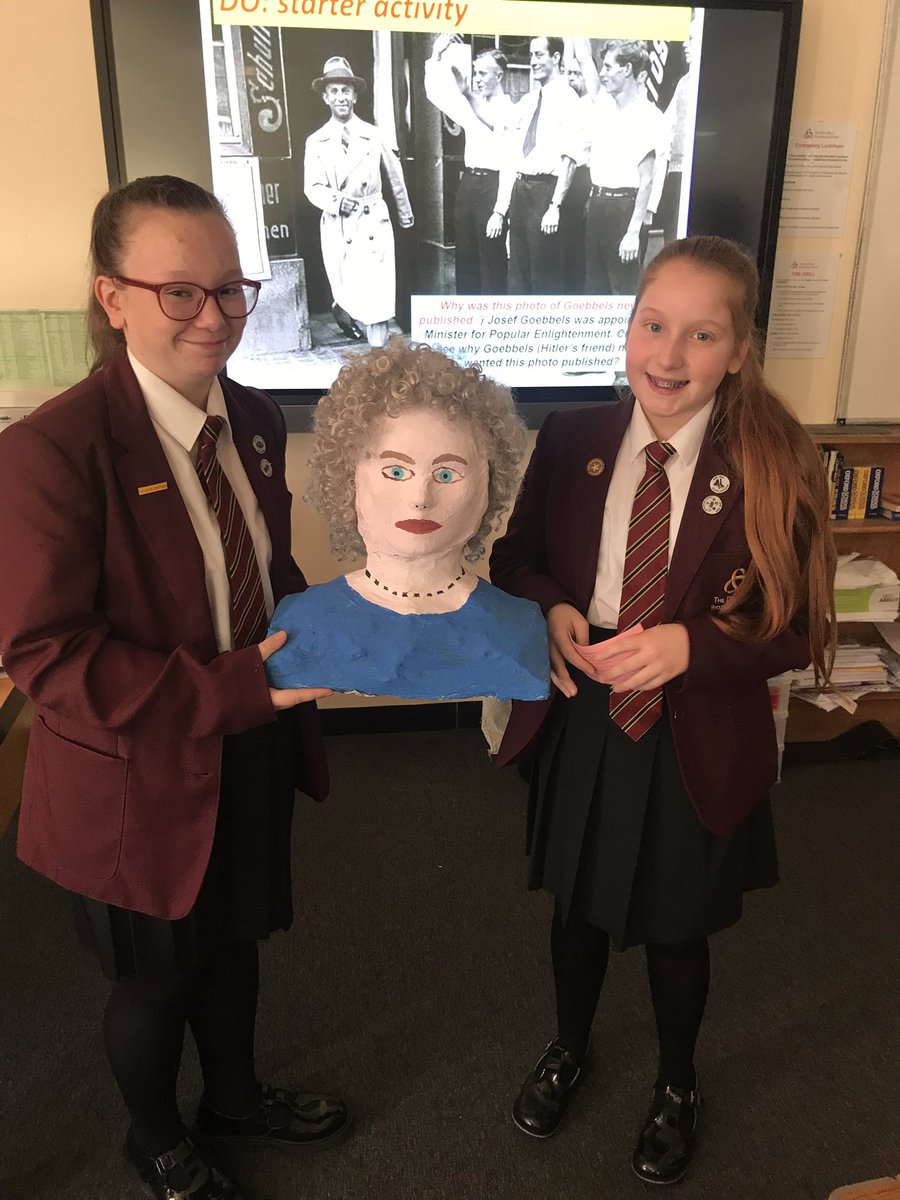 BroadoakStaff's tweet photo. Year 8 have made models of 20th century leaders in History! Here’s some more amazing creations. https://t.co/WuWs3yxg0T