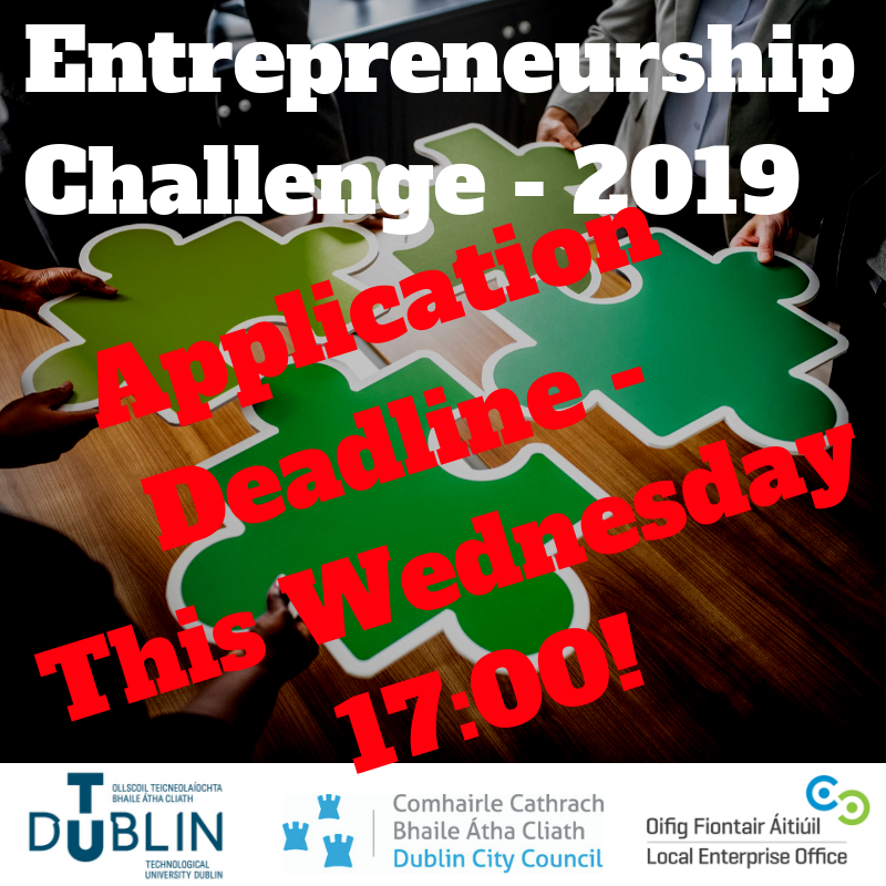 LEODublinCity (@leodublincity) on Twitter photo Application Deadline is 17:00 TODAY for Entrepreneurship Challenge 2019! A new programme where final yr & masters <a href="/WeAreTUDublin/">TU Dublin / OT Baile Ćtha Cliath</a> students research & produce a bespoke business development plan for micro / sme's & #SocialEnterprises in #Dublin. Info: localenterprise.ie/DublinCity/New⦠Application Deadline is 17:00 TODAY for Entrepreneurship Challenge 2019! A new programme where final yr & masters <a href="/WeAreTUDublin/">TU Dublin / OT Baile Ćtha Cliath</a> students research & produce a bespoke business development plan for micro / sme's & #SocialEnterprises in #Dublin. Info: localenterprise.ie/DublinCity/Newā¦