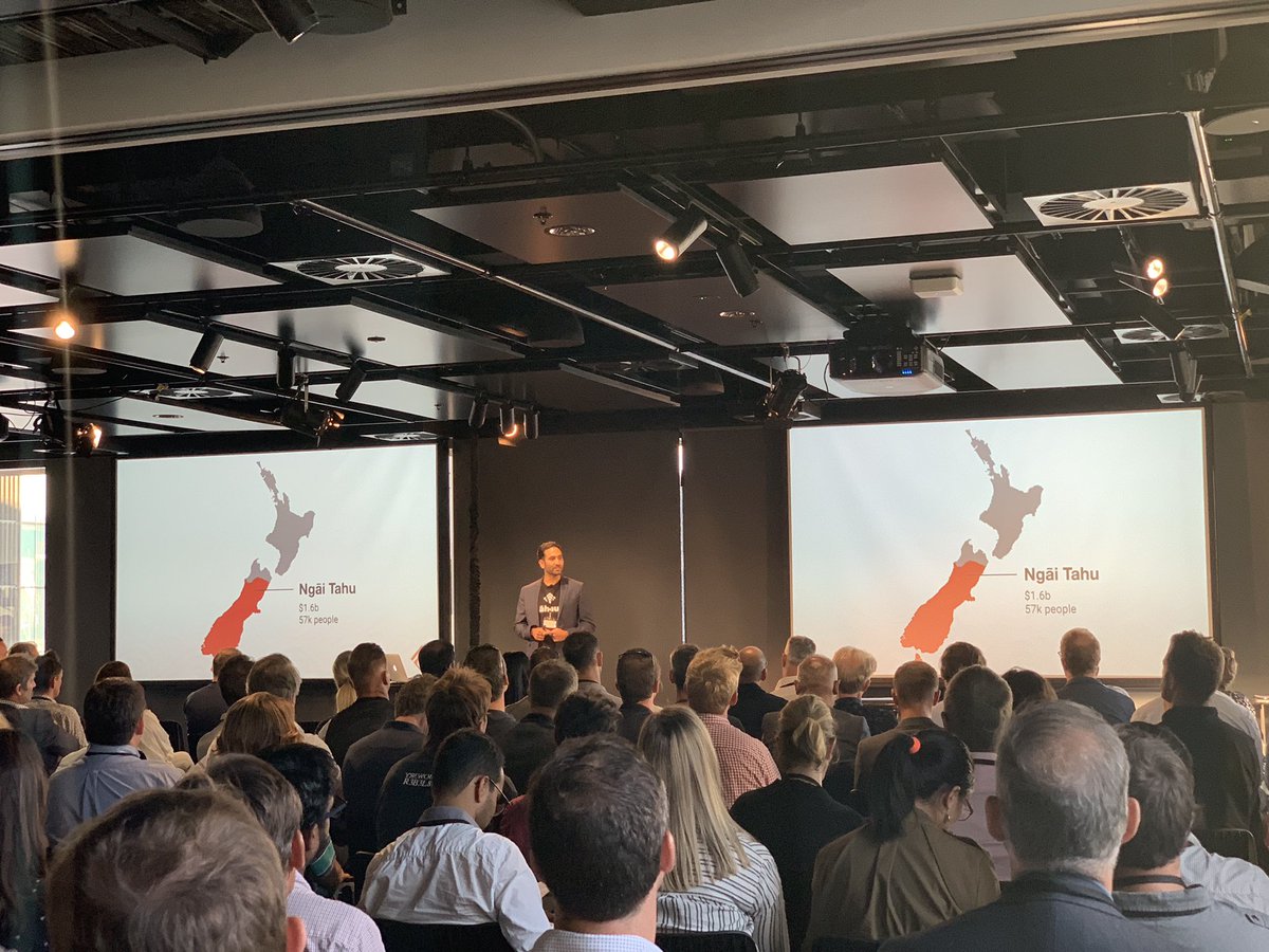 centralityai's tweet image. “The Maori economy is worth $50b and is growing at twice the rate of NZ’s economy” - Ben Tairea from #Ahau. The team is passionate about helping tribes to identify and connect with their members 💥 #CentralityAccelerator