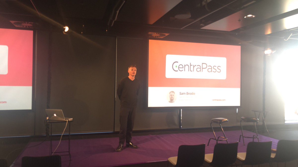 MelanieReece8's tweet image. Sam Brodie “with Centrapass tourists need never fill in a form again”. #CentralityAccelerator