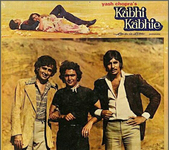 Congratulations!! @SrBachchan Sir🙏 and the wholeteam of #KabhiKabhie 
For #43YearsOfKabhiKabhie the movie fromwhich wegot our #AngryYoungMan🔥of #Bollywood as a #lover #AmitabhBachchan ❤😊
#ShashiKapoor 🙏 #YashChopra 🙏 #rishikapoor🙏 #WaheedaRahman🙏 #RakheeGulzar🙏
#ABEFTeam