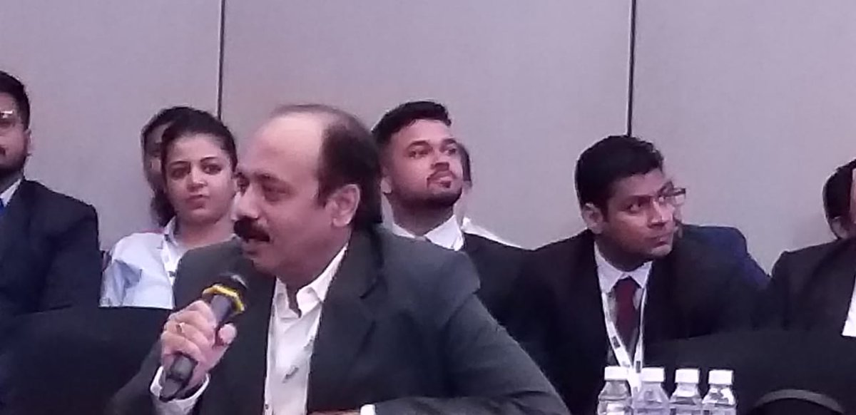 RandstadIndia's tweet photo. On the role of manager and supervisor Samsonite university imparts training managed internationally that helps our staff. We set the entry level bar high, where we need at least graduatesAnd do not go down the cheaper people hire road ~ N.P. Singh, Director, @MySamsonite #RLS2019 https://t.co/YbOQbjDm11