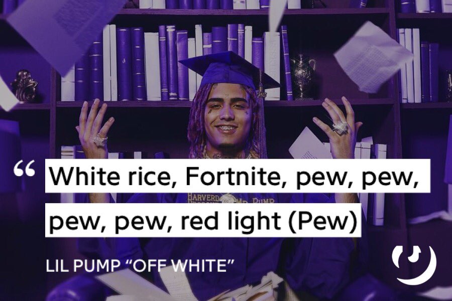 Meamda Panda On Twitter Lil Pump Said And I Quote White Rice - 0 replies 1 retweet 3 likes