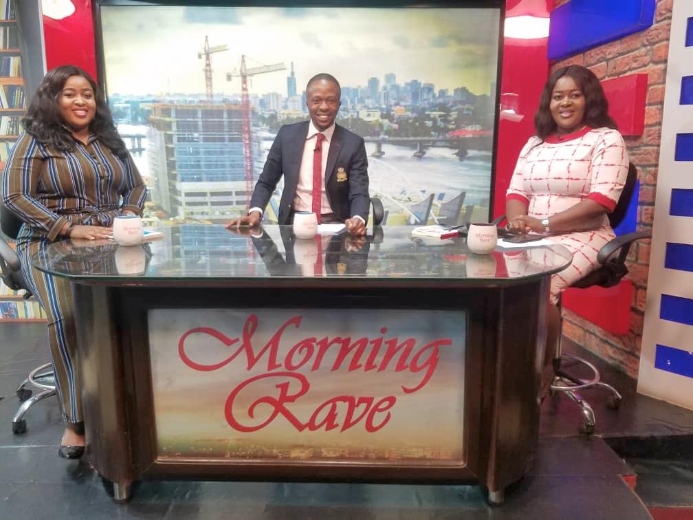 ravetvchannel's tweet image. The #MidWeekEdition of the #breakfastShow with @aminaatairu @DapoAdegboye @Luwyziana 

#Morningrave #wednesdaythoughts #WorldNGODay #NextLevelConfirmed #NigeriaHasDecided #PMB2ndTerm #NextLevelAsurred #MuhammaduBuhari