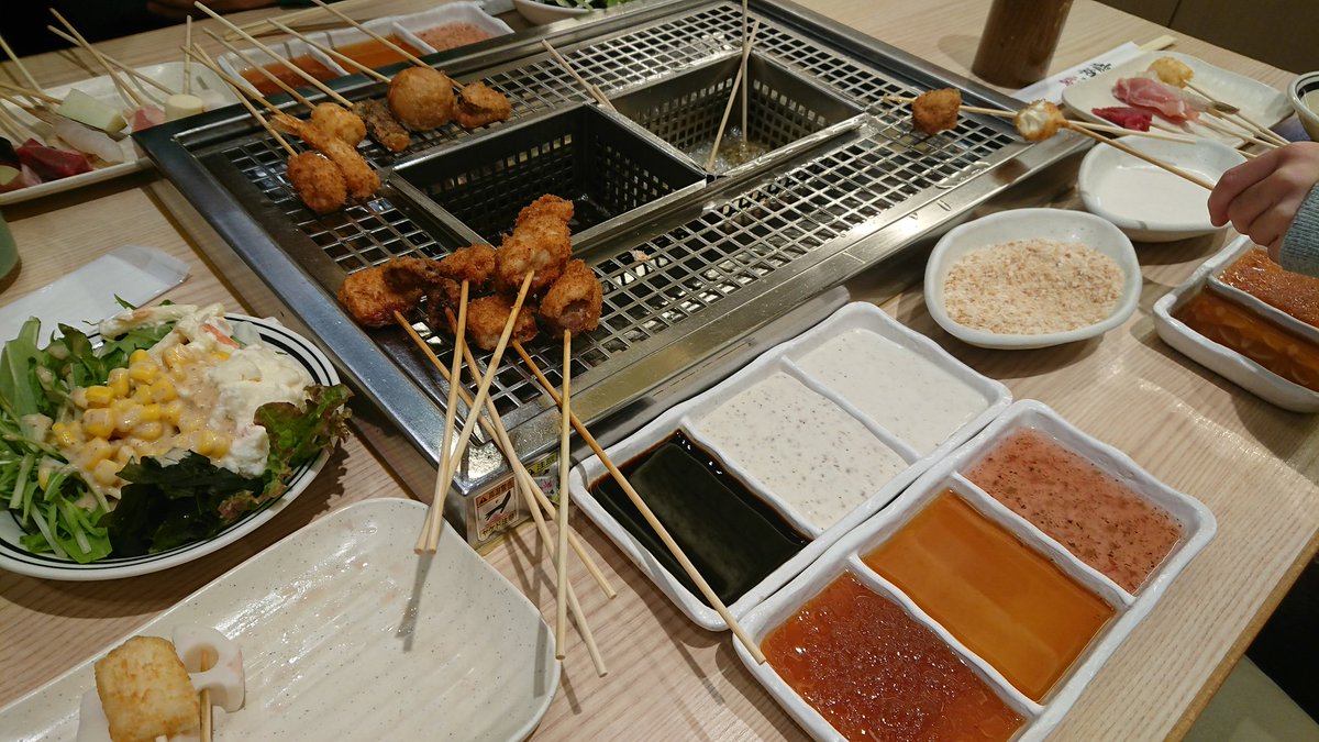 串揚げビュッフェ楽膳